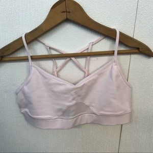 Light pink Alo yoga bra